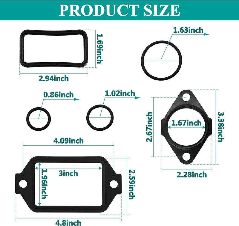 TycoonWon 10263 Oil Cooler install Kit Replacement for 2001-2010 GM Duramax 6.6L 2500/3500 Diesel - Image 4